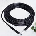 thumbnail image 4 of EeaseCA 1Pc 10M Professional Pressure Washing Machine Hose Pipe Rubber Water Heater Hose for Car Cleaning Washer Female Connection (Black, Interface Color Random), 4 of 7