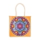 thumbnail image 1 of Bolsas de lino con pintura de diamantes, bolso de mano, bolsa de almacenamiento de compras ecológica reutilizable Hugtrwg Para estrenar, 1 of 9