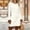 Dresses-826White, variant on Gamivast Sweater Dresses for Women Long Sleeve Knit Dress Round Neck Mini Dress Fringe Details Slim Fit Elegant Classy Party Date Night Wear