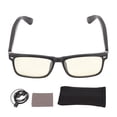 thumbnail image 2 of Glasses, Anti Blue Excellent Sound Quality Smart Glasses with Open Ear Headset for Cycling for Fishing, 2 of 8