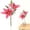 J, variant on Hgtduk Artificial Flower, Single Stem Lily for Vase Decoration, 35x15cm White