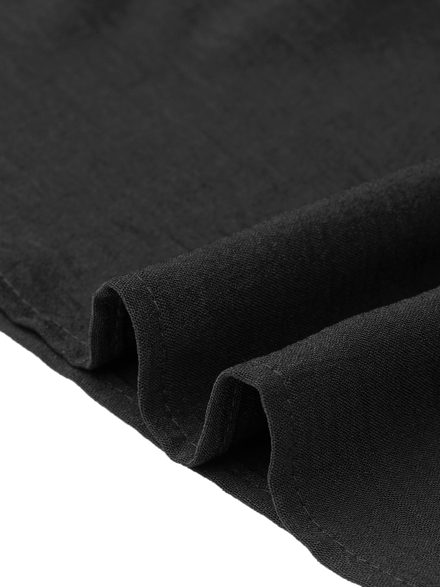 DARING DIVA Women's Summer High Waisted A Line Casual Long Maxi Skirts Medium Black