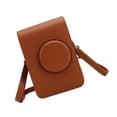 thumbnail image 4 of Bolsa para cámara Bling Bling Estuche retro Cuero PU Mini EVO Marrón, 4 of 12