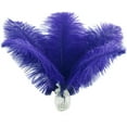 thumbnail image 2 of 8-10 inch (20-25cm) Natural Ostrich Feathers for Wedding Centerpieces Home Decoration,Flower Arrangement,DIY Christmas Decorations (20 Pcs,Royal Blue), 2 of 8
