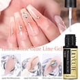 thumbnail image 2 of LILYCUTE Rhinestone Pegamento Línea De Uñas Gel Arte Cepillo Ultrafino Multifuncional Aplicar Polvo/Pegajoso Diamantes De Imitación 5ml, 2 of 4
