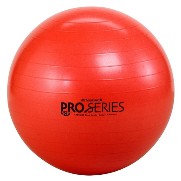 THERABAND Pro Series Stability Ball, 55 cm, Red, 1 Pack