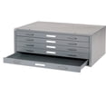 thumbnail image 3 of Famous Brand 506825GY Paramount 5 Drawer Deluxe Flat File Gray, 3 of 6