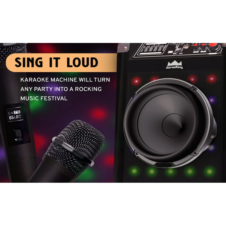 Karaoking G100 Karaoke Machine Battery-Powered Speaker G100 B&H