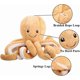 thumbnail image 3 of Octopus Stuffed Animals, Octopus Plush Doll Play Toys For Kids Girls Boys Adults Birthday Xmas Gift Present 7/16/24/32 Inches, 5 Colors, 3 of 4