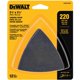 thumbnail image 2 of Papel de lija DEWALT DWASPTRI223, triángulo con gancho y bucle, grano 220, 2 of 2