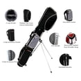thumbnail image 2 of C8-II Golf Practice Range/Sunday/Stand/Pencil/Carry Bag (White/Blk + 1pc Zerofy Counter), 2 of 8