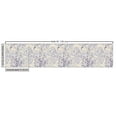 thumbnail image 2 of Ambesonne Leaves Fabric by the Yard Upholstery, Antique Style Plants Pattern, 3 Yards, Off White Indigo Cream, 2 of 4