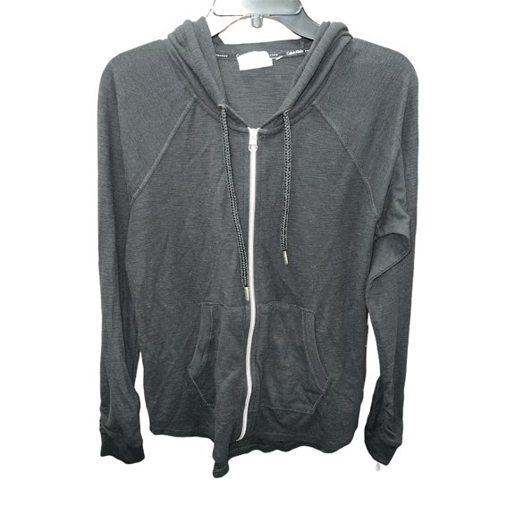 Calvin Klein Womens Performance Tic Tac Toe Hoodie;Medium