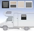 thumbnail image 1 of Window, UV Protection RV Window Push Out 75 Deg Opening 24 X 24in Waterproof with Sunshade Screen for  for Motorhome, 1 of 7