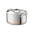 thumbnail image 2 of All-Clad Copper-Core Dishwasher Safe Stainless Steel Cookware Set, Copper, 5 Piece, 2 of 2