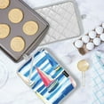 thumbnail image 5 of Yayeee Pot Holders Kitchen Heat Resistant with Pocket 7"x9.8" Cotton Oven Cooking Hot Pads, Green Sailboats, 5 of 7