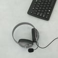 thumbnail image 4 of Egghead Heavy Duty Mobile-Ready Kids Headphones w/ Boom Microphone & Tangle-Free Fabric Cord for School Classroom Students Kids, 10-Bulk Pack - Gray, 4 of 8