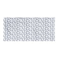 thumbnail image 1 of Floral Gym Towel, Art of Blossoming Flowers Romantic of Love, One-Sided Quick Dry Microfiber for Beach Fitness & Swimming, 60" x 30", Dark Blue Pale Blue, by Ambesonne, 1 of 2