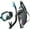Ocean Green, variant on TUSA Sport Adult Serene Black Series Mask and Dry Snorkel Combo, Ocean Green