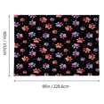 thumbnail image 2 of Tapestry Wall Hanging Paw Print Animal Tapestries Home Decor for Bedroom Aesthetic 60 X90 IN, 2 of 3