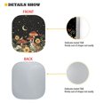 thumbnail image 4 of Yuyamidu Mushroom Sun Shade for Car Windshield Sunflower Car Sun Shade Windshield Daisy Automotive Sun Visor Vehicle Accessories 2 Packs Universal Car Sun Shade Heat Protection, 4 of 5