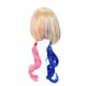 thumbnail image 4 of Peluca para cosplay, disfraz de pelo sintético de Harleys Quinn para anime, 4 of 4