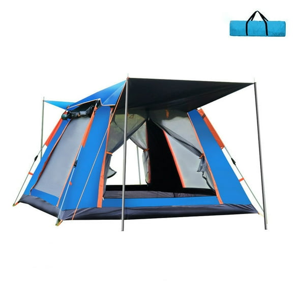 Outdoor 2/4 Person Automatic Quick-opening Tent, Travel Camping Tent, Rainproof Sunshine-proof Tent Fishing Hiking Sunshine Shelter