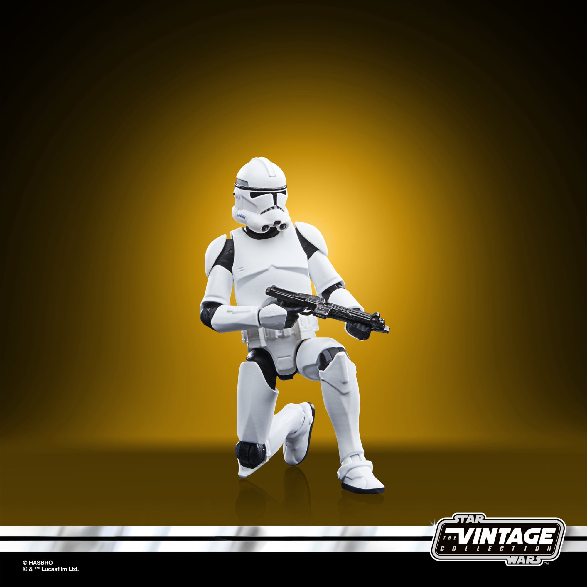 Star Wars The Vintage Collection Phase II Clone Trooper Action Figures (3.75”)