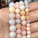 thumbnail image 3 of Cuentas de piedra natural de 4, 6, 8 y 10 mm, lava, amazonita, ágata, amatista, turmalina, cuentas redondas para hacer joyas, pulseras de bricolaje, 3 of 5