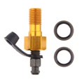 thumbnail image 2 of Cylinder Brake Caliper 10mm 1.25mm Banjo Bolt Bleed Screw Gold, 2 of 7