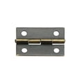thumbnail image 2 of Unique Bargains 0.98' Antique Bronze Hinges Retro Mini Hinge Replacement 10pcs, 2 of 5