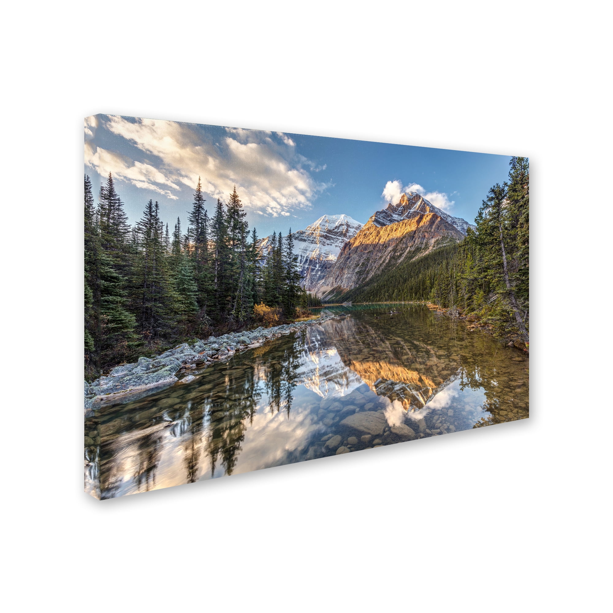 Pierre Leclerc 'Jasper National Park' Canvas Art 16 x 24