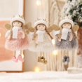 thumbnail image 3 of Christmas antler plush doll pendant Christmas tree ornaments party ornaments~, 3 of 5