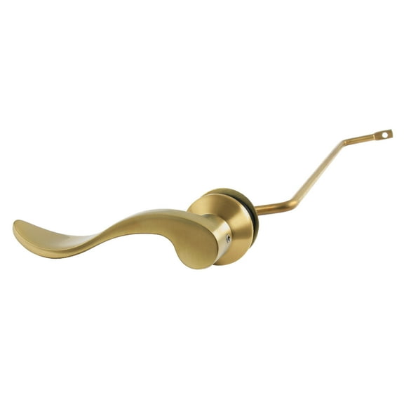Kingston Brass KTDFLS7 NuWave Side Mount Toilet Tank Lever, Brushed Brass