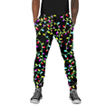 thumbnail image 3 of Pantalones deportivos de los años 80 para hombre, pantalones deportivos divertidos, pantalones deportivos casuales, atuendos de los años 90 para hombres, disfraces deportivos de Halloween, 3 of 5