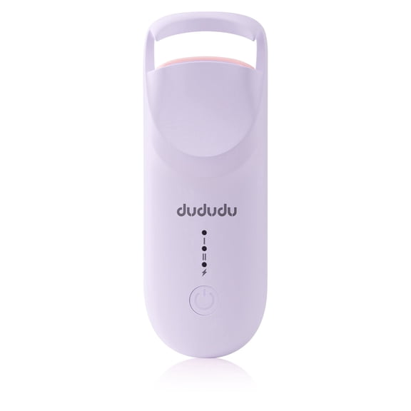 Heated Eyelash Curler, Portable Travel-Size Mini Electric Heated Lash Curler - 2-Level Adjustable Temp & Type-C Recharge, 10S Heat 3S Style 24H Lift for Long-Lasting Natural Effortless Curves