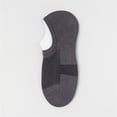 thumbnail image 2 of Resicozy Ankle Socks for Mens Ultra Thin Breathable Sport Socks Athletic Low Cut No Show Solid Color Stockings Dark Gray, 2 of 3
