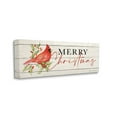 thumbnail image 2 of Stupell Industries Merry Christmas Holiday Cardinal Holiday Painting Gallery Wrapped Canvas Print Wall Art, 2 of 5