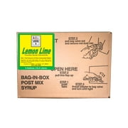 Willtec Lemon Lime Bag in Box Syrup Liquid Concentrate 5 gal. Made with Pure Cane Sugar