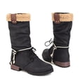 thumbnail image 4 of CEHVOM Thick Heel, Comfortable, Non-slip, Wear-resistant And Warm Strap Middle Tube, 4 of 4