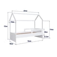 thumbnail image 4 of Cama Montessori Mobi Alberta Cama de MDP, 4 of 4