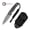 Gray/Black, variant on CIVIVI Altus Fixed Blade Knife with Black Kydex Sheath & T-Clip, Tactical Knife with 2.99" Gray Stonewashed 14C28N Blade Gray and Black Layered G10 Handle C20076B-2, With 1PC Black Lanyard