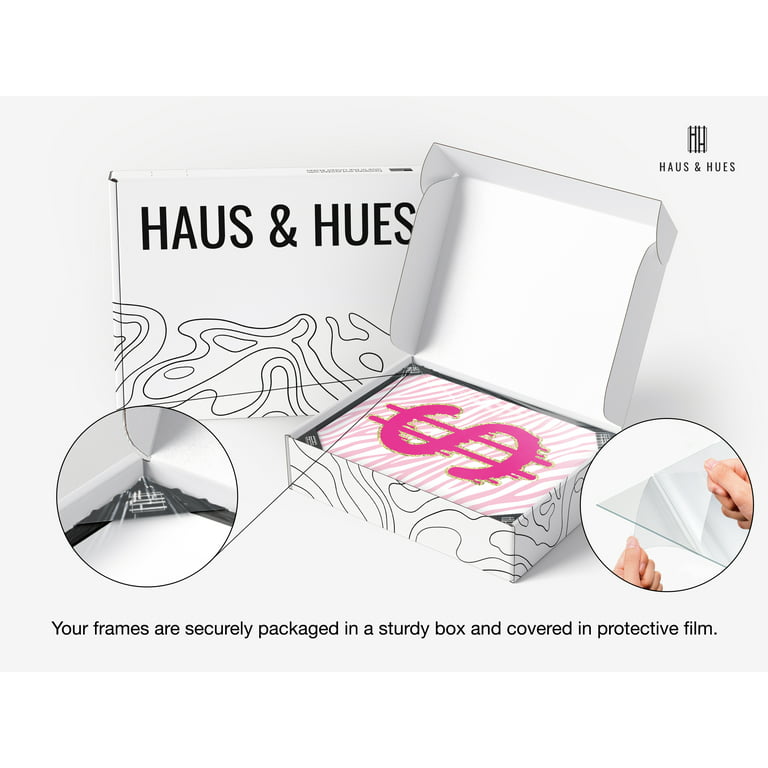 Haus and Hues Pink Poster Preppy Wall Art - Cute Posters for Room