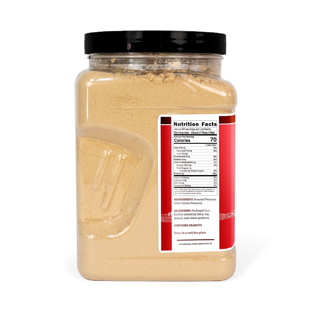 Hoosier Hill Farm Peanut Butter Powder, 2 lb Jar