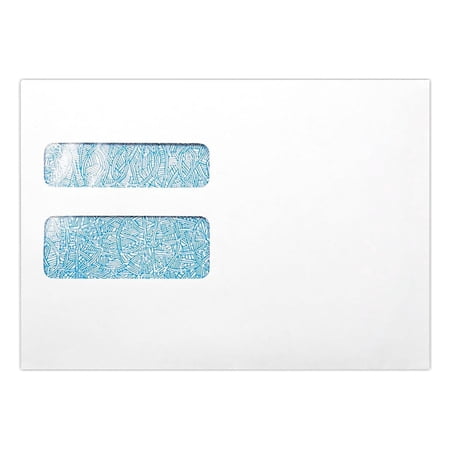 UPC: 0646223024487 | LUX W-2 / 1099 Envelopes (5 3/4 x 8) 1000/Pack White (7489-W2-1000)