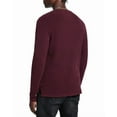 thumbnail image 2 of John Varvatos mens  Memphis Waffle Henley, l, Purple, 2 of 3