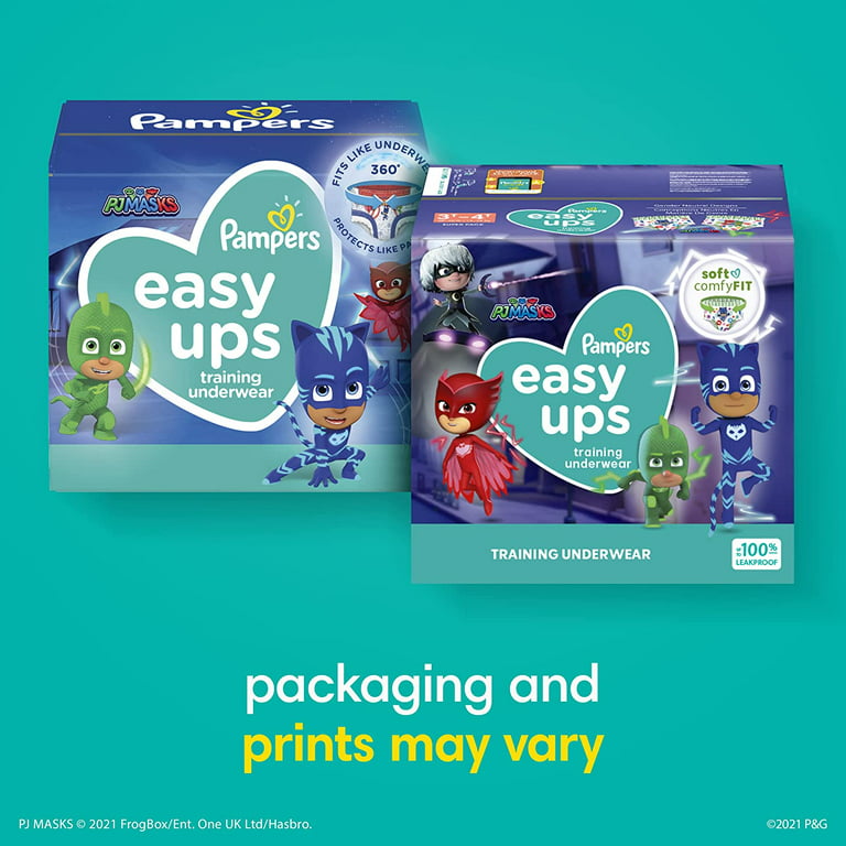Pampers Easy Ups Boys & Girls Potty Training Pants - Size 5T-6T, 80 Count, Training  Underwear 5T-6T 