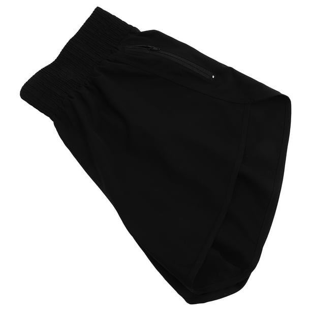 unbranded Shorts Deportivos Para Mujer Negros Con Transpirable Para Entrenamiento Y Running