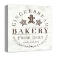 thumbnail image 2 of Creative Products Gingerbread Bakery 16x16 Canvas Wall Art, 2 of 5