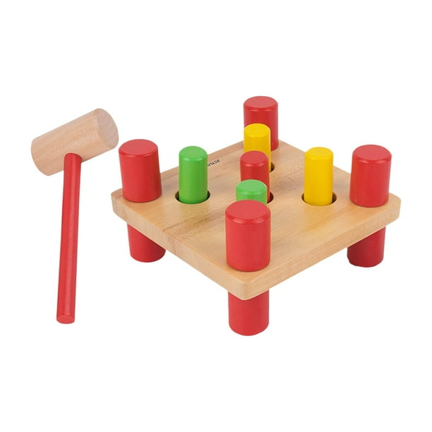 Juguetes Didácticos Juguete Martillo Madera Juego Educativo Para